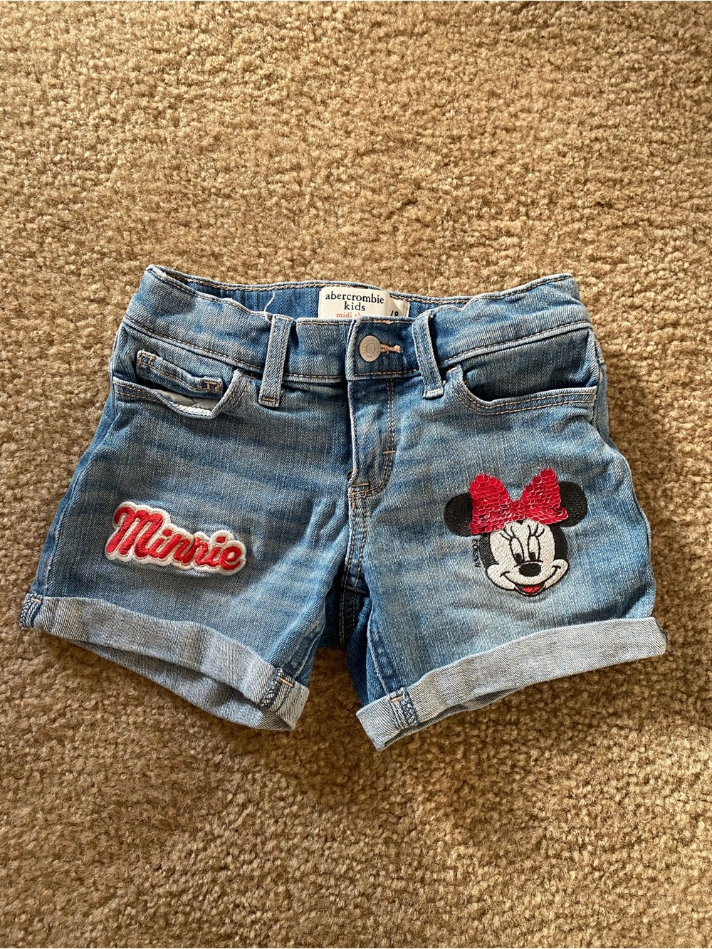 abercrombie kids Disney Minnie Mouse shorts